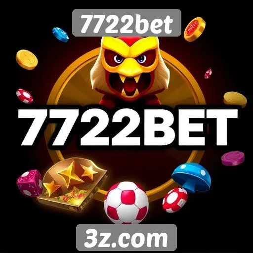 Variedade de jogos disponíveis na plataforma 7722bet